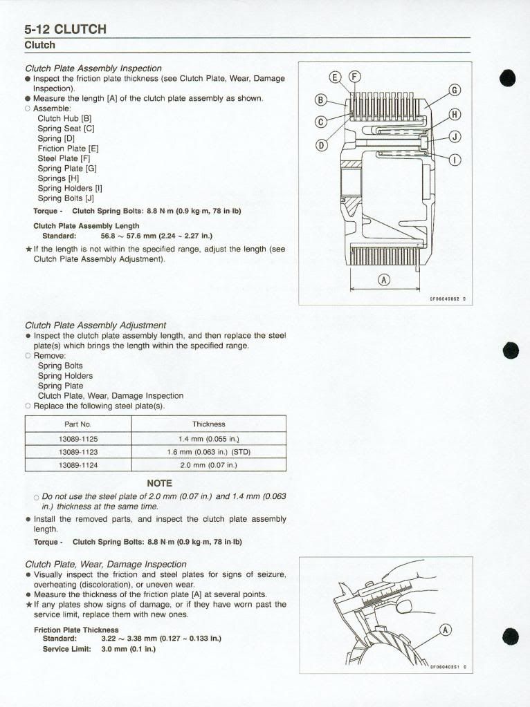 Used 1998 Kawasaki ZX900-C Ninja ZX-9R Service Manual